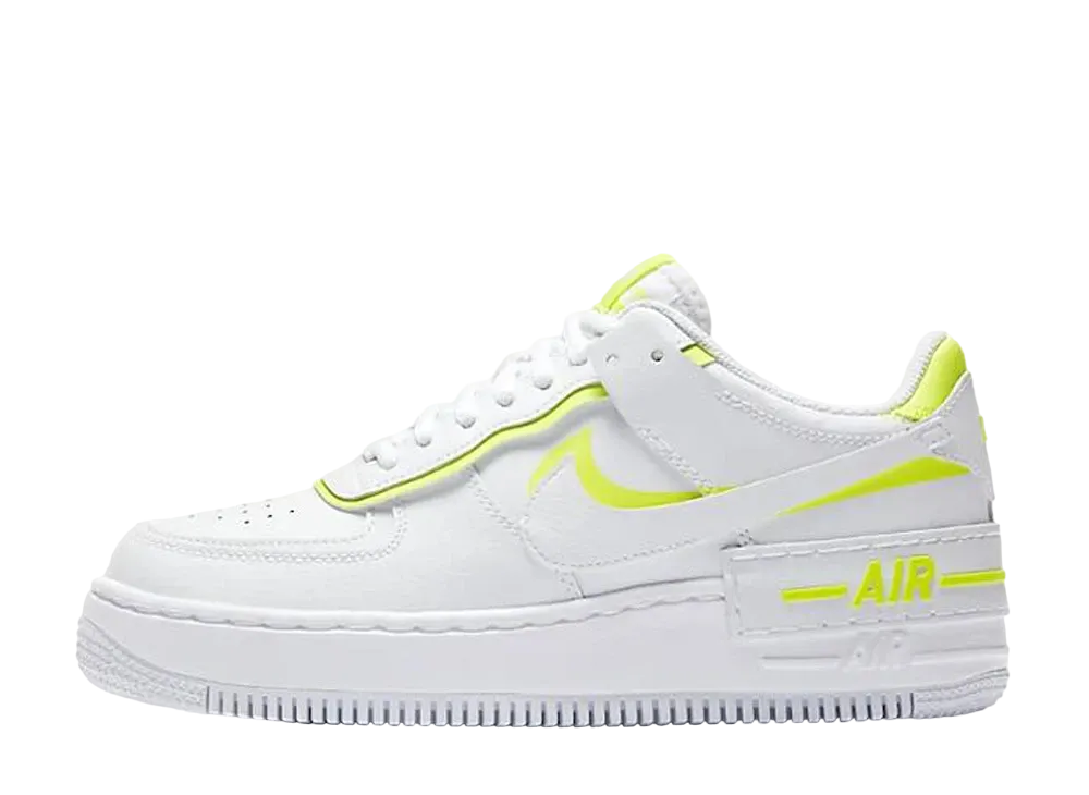 Nike Women's Air Force 1 Shadow "White Lemon"