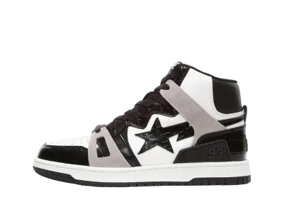 A BATHING APE®︎ BAPE STA 93 Hi "Light Grey/Black"
