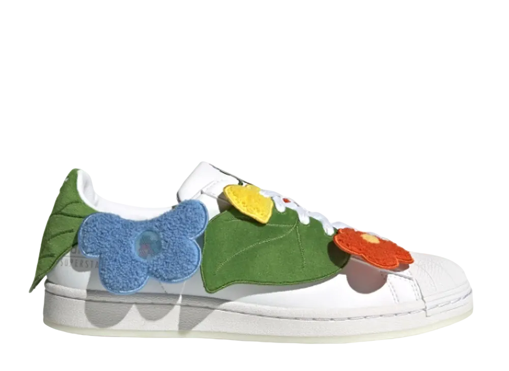 adidas × MELTING SADNESS SUPERSTAR "WHITE"