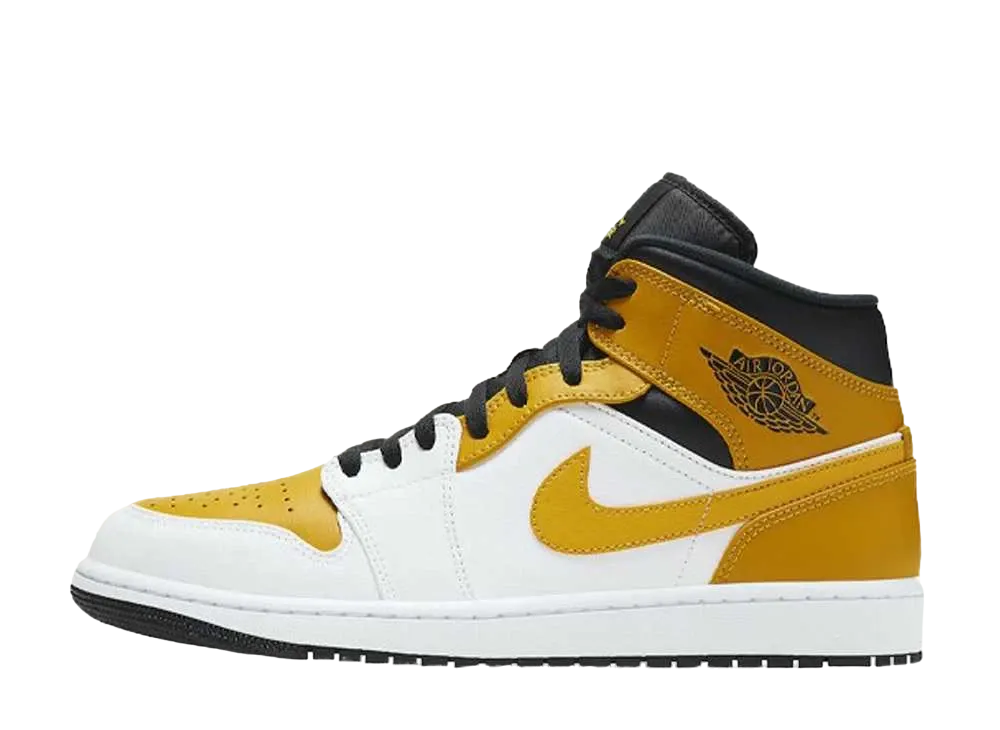 Nike Air Jordan 1 Mid "University Gold"