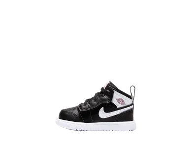 Nike TD Jordan 1 Mid "Black/White/Arctic Punch"