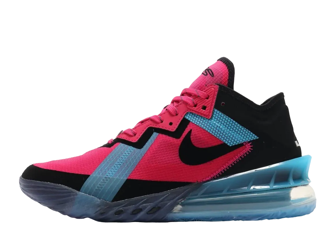 NIKE LEBRON XVIII LOW "FIREBERRY"