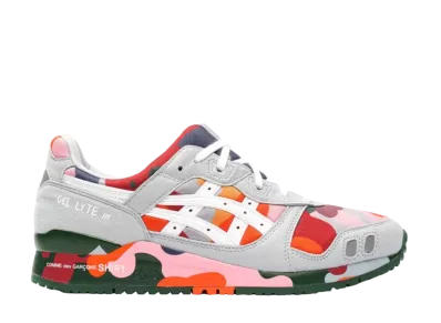 コムデギャルソン シャツ × アシックス ゲルライトⅢ "カモフラ"