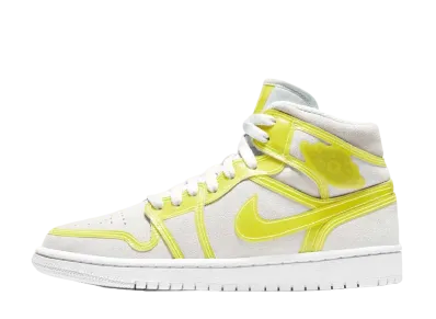 Nike Women's Air Jordan 1 Mid LX "Opti Yellow"