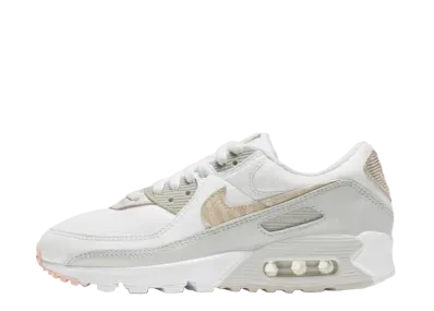 NIKE Women's AIR MAX 90 SE ANIMAL "WHITE/SAFARI"