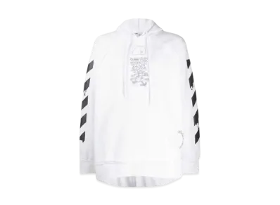 OFF-WHITE Dripping Arrows Incompiuto Hoodie "White"
