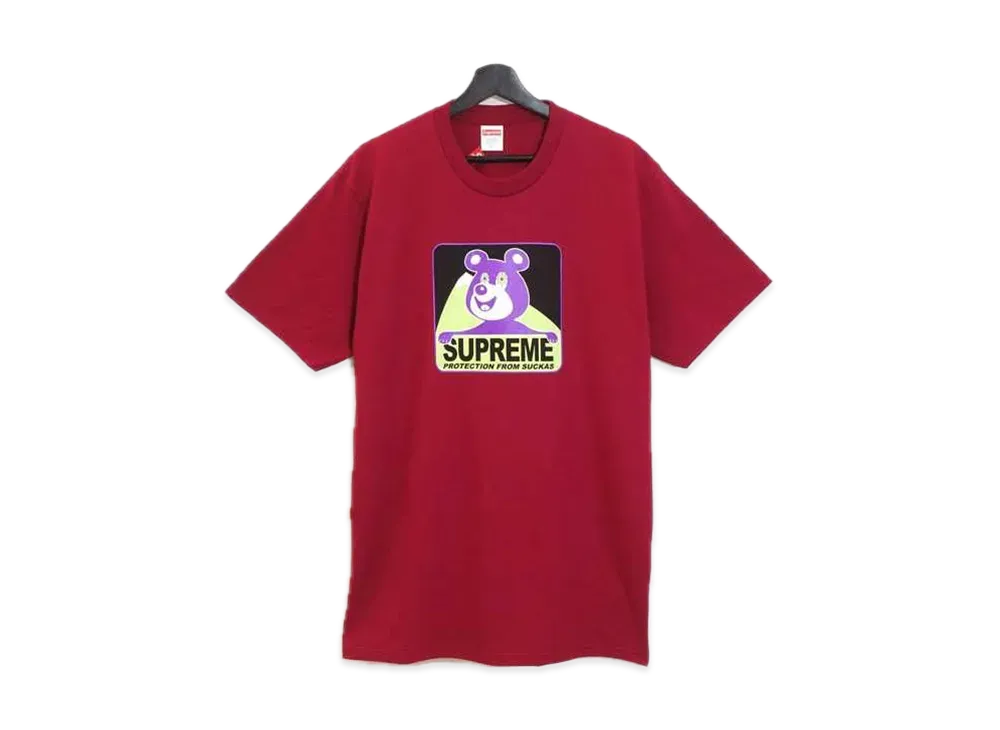 Supreme Bear Tee "Cardinal"