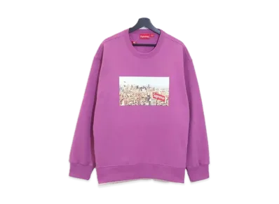 Supreme Aerial Crewneck "Pink"