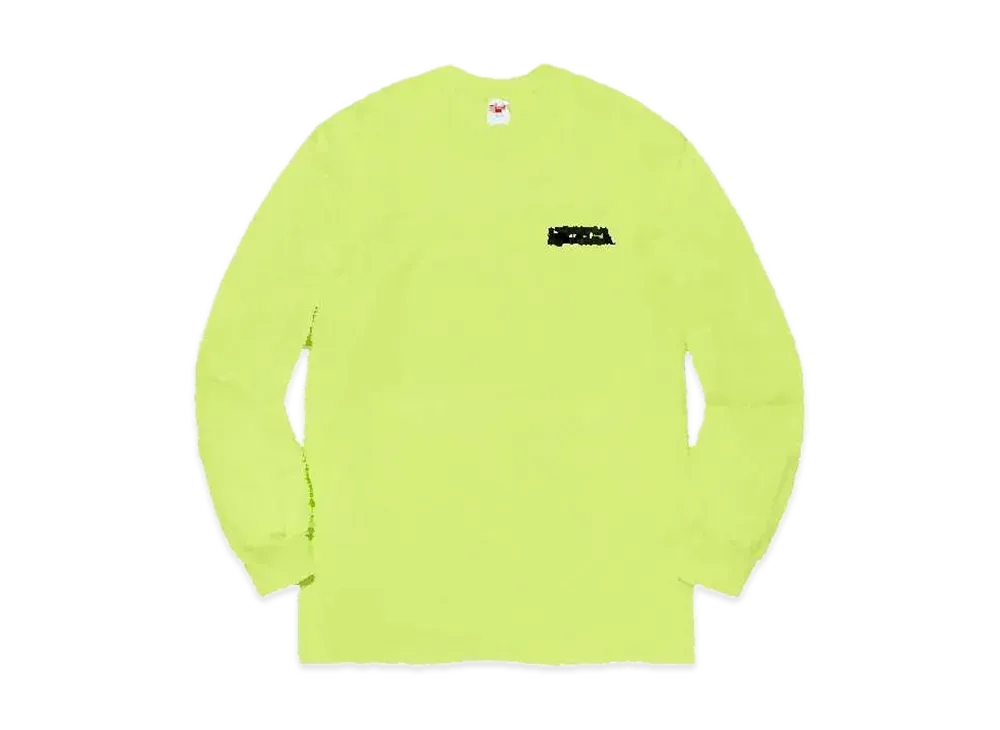 Supreme Sacred Unique L/S Tee "Neon Green"