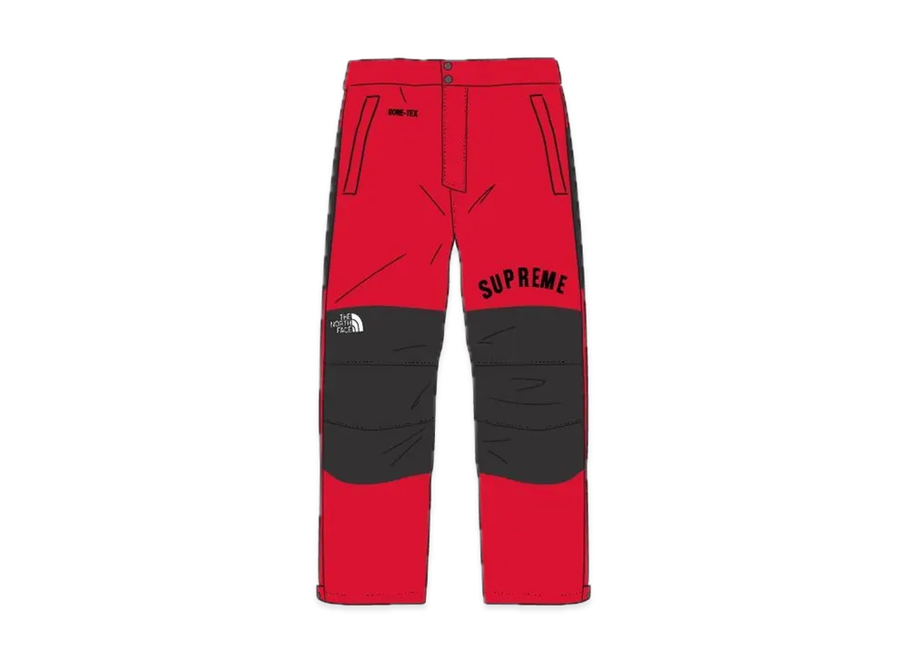 Supreme x The North Face Arc Logo Mountain Pant "Red"