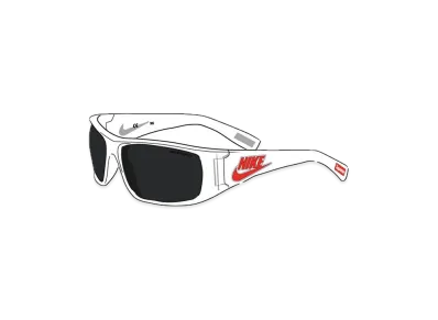 Supreme / Nike® Sunglasses "White"