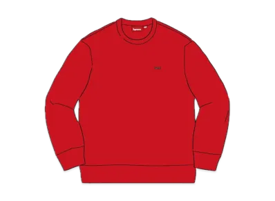 Supreme Small Box Crewneck "Red" (19FW)