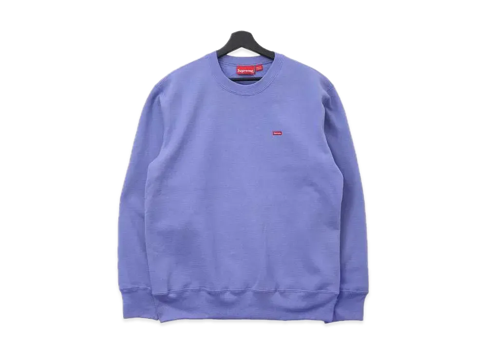 Supreme Small Box Crewneck "Purple" (19FW)