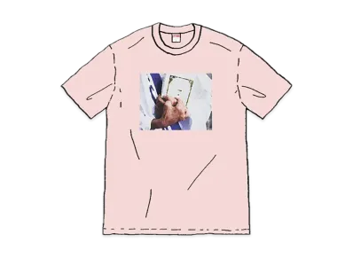 Supreme Bible Tee "Pink"