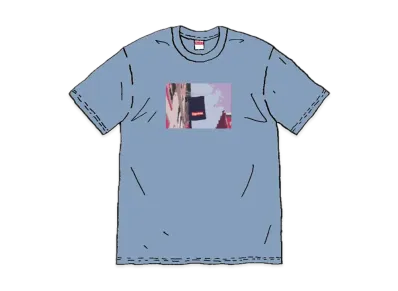 Supreme Banner Tee "Blue"
