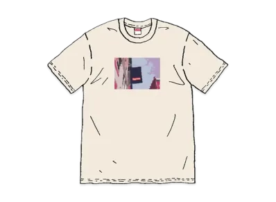 Supreme Banner Tee "Ivory"