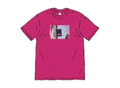 Supreme Banner Tee "Magenta"