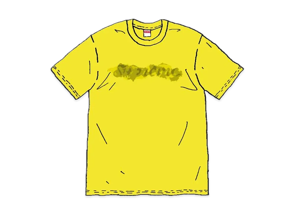 Supreme Smoke Tee "Yellow"