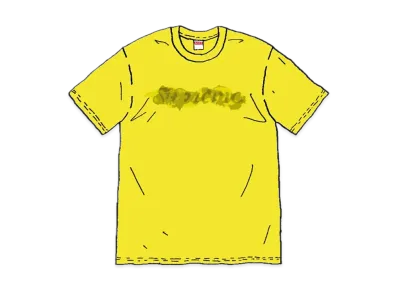 Supreme Smoke Tee "Yellow"
