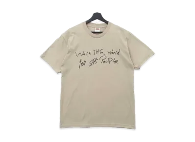 Supreme Wake The World Tee "Tan"