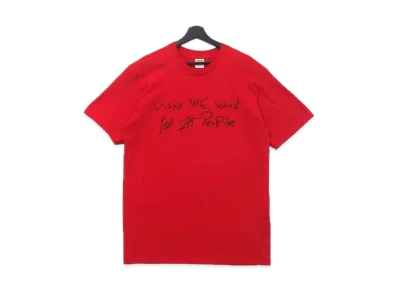 Supreme Wake The World Tee "Red"