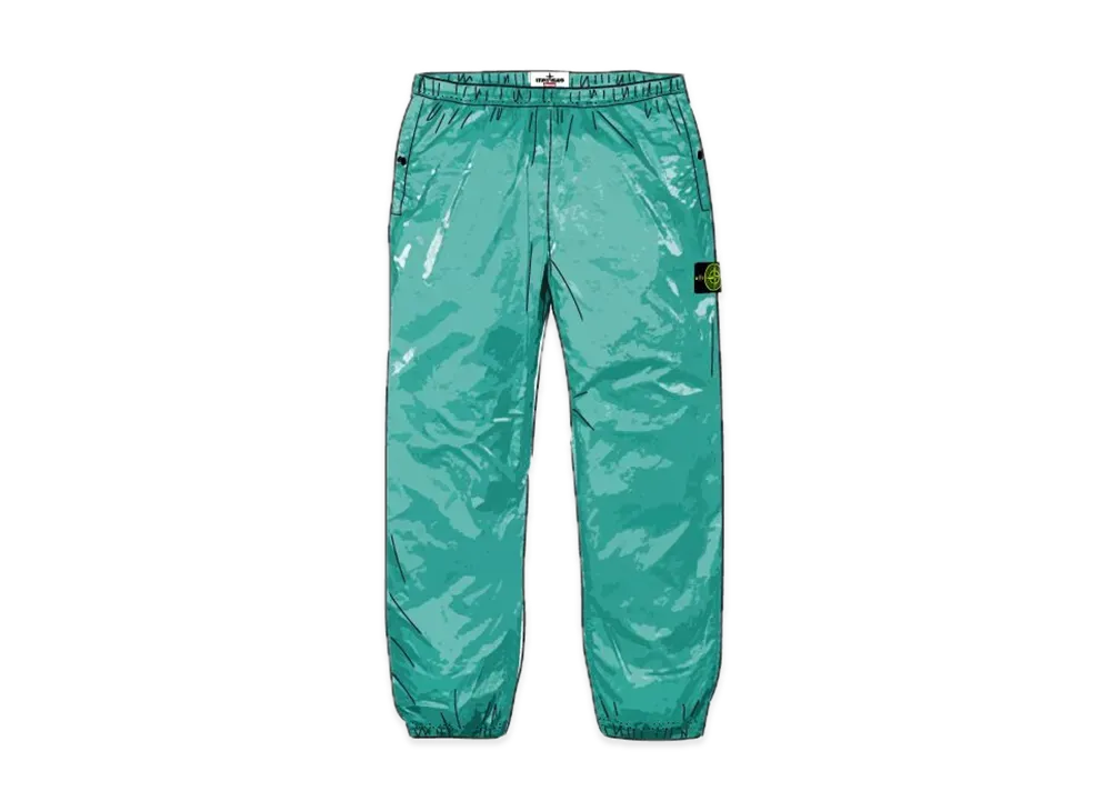 シュプリーム ストーンアイランド ニュー シルク ライト ボトムス "ライトブルー"