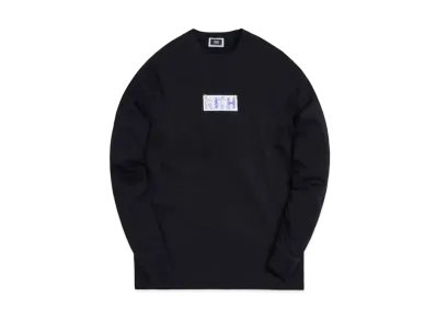 Kith x Superwaxx Classic Logo L/S Tee "Black"