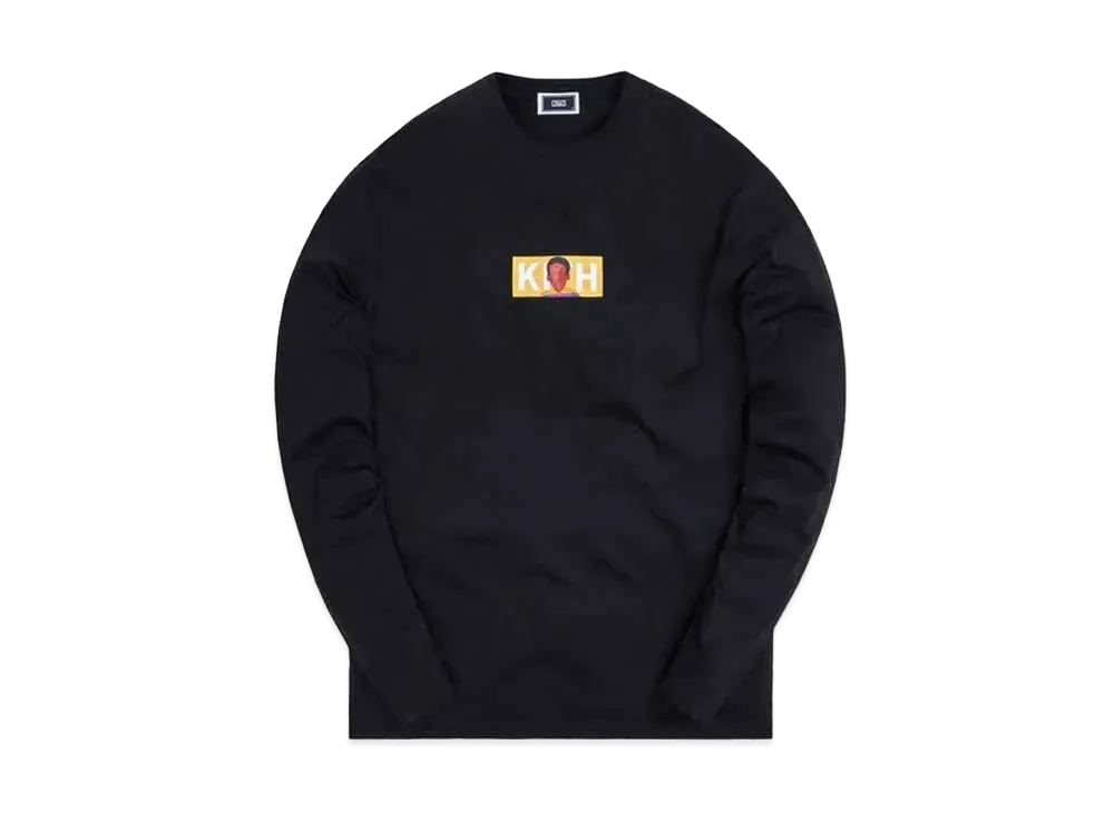 キス x クラシック ロゴ Tシャツ "ブラック"