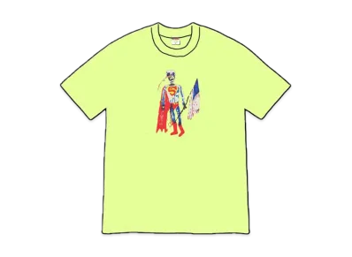 Supreme Skeleton Tee "Bright Yellow"