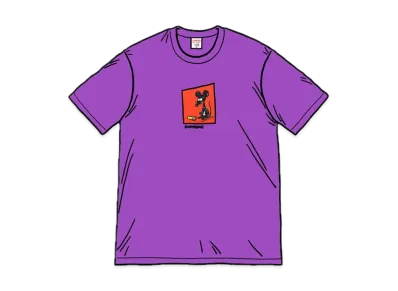 Supreme Mouse Tee "Purple"