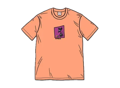 Supreme Mouse Tee "Peach"