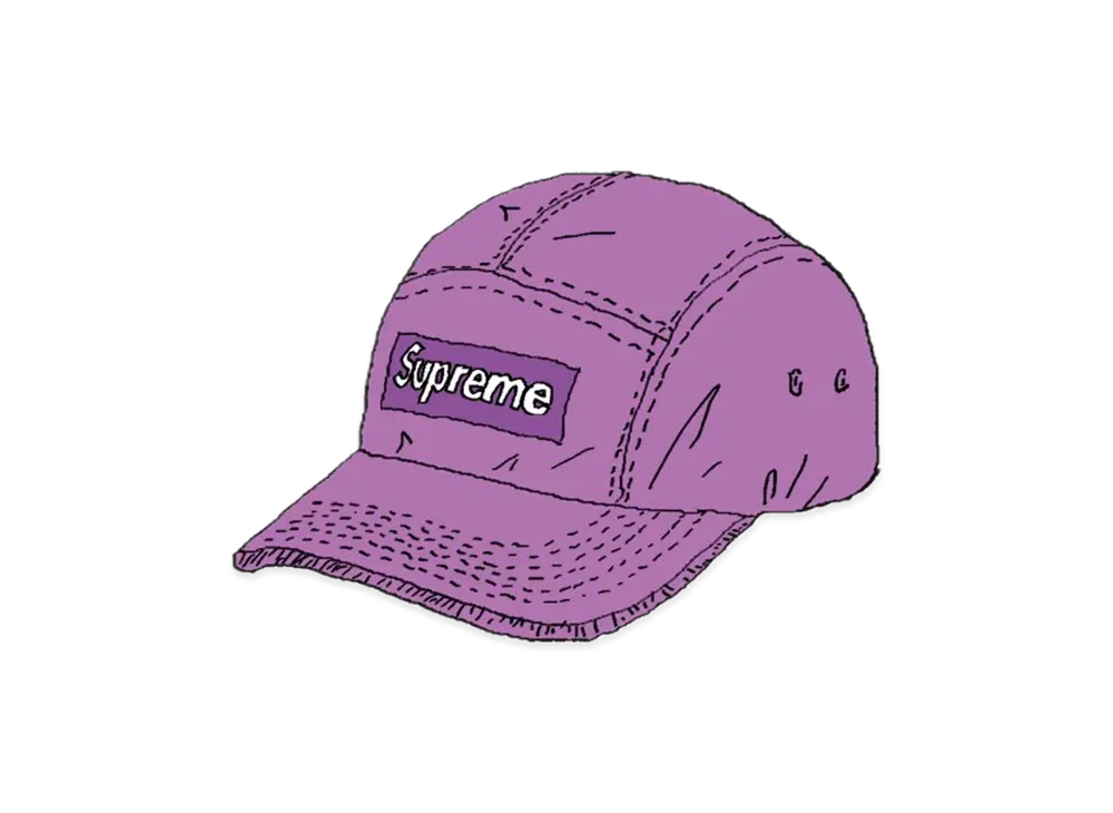 Supreme Washed Chino Twill Camp Cap 