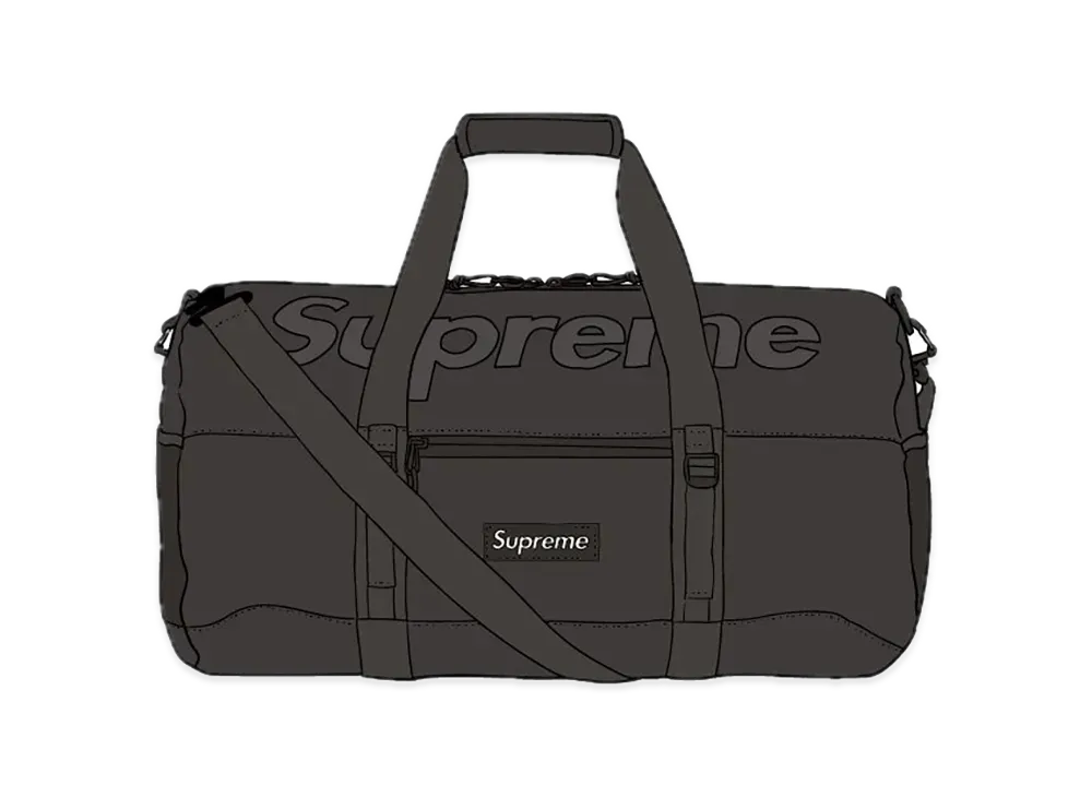 Supreme Duffle Bag 21SS "Black"