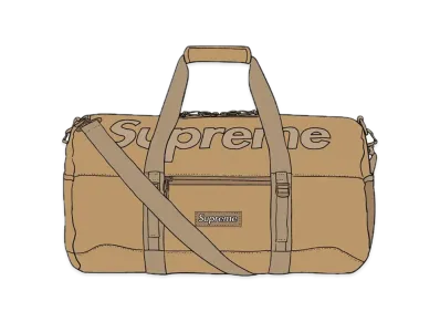 Supreme Duffle Bag 21SS "Tan"