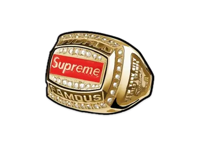 Supreme / Jostens World Famous Champion Ring "Gold"