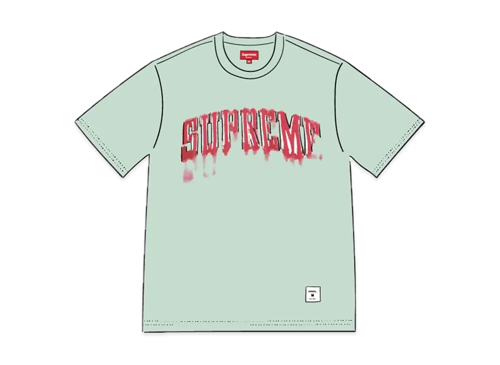 Supreme Blurred Arc S/S Top "Pale Green"