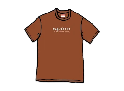 Supreme Five Boroughs Tee "Brown"