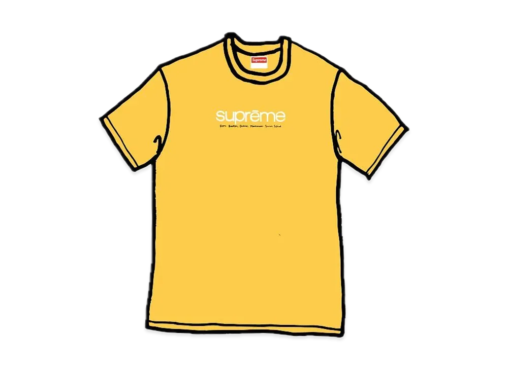 Supreme Five Boroughs Tee "Yellow"