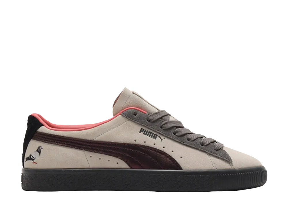 Staple × Atmos × Puma Suede "Natural Grey"