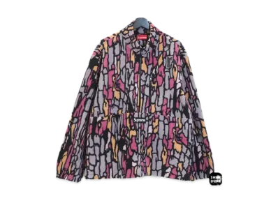 Supreme Polartec Half Zip Pullover "Purple Camo"