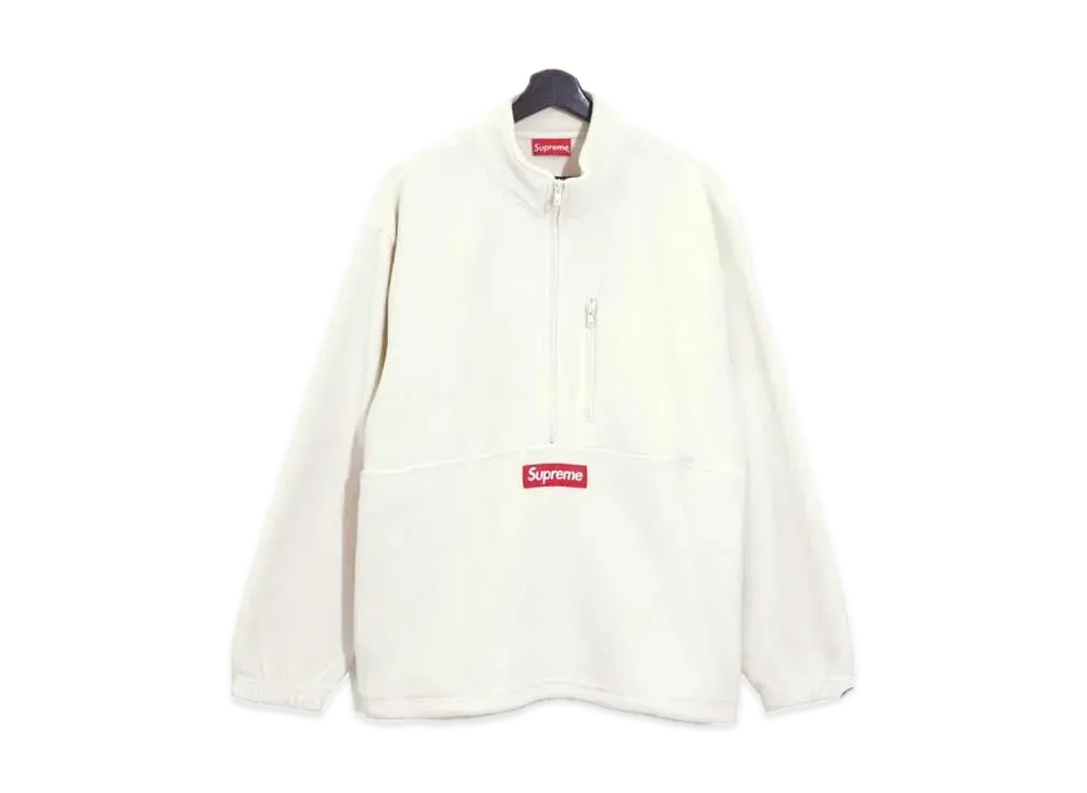 Supreme Polartec Half Zip Pullover "Natural"