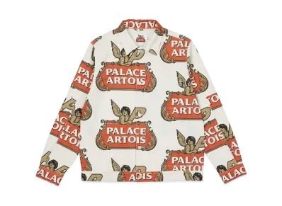 PALACE Stella Artois Chore Jacket "White"