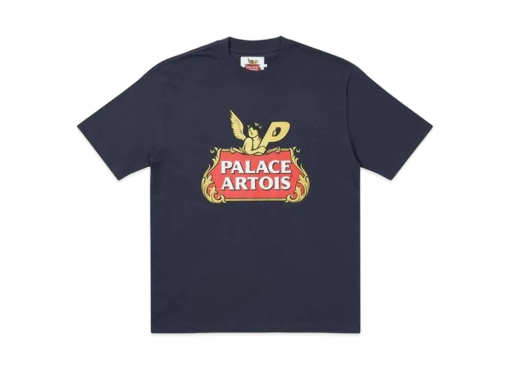 PALACE Stella Artois Cartouche T-Shirt "Navy"
