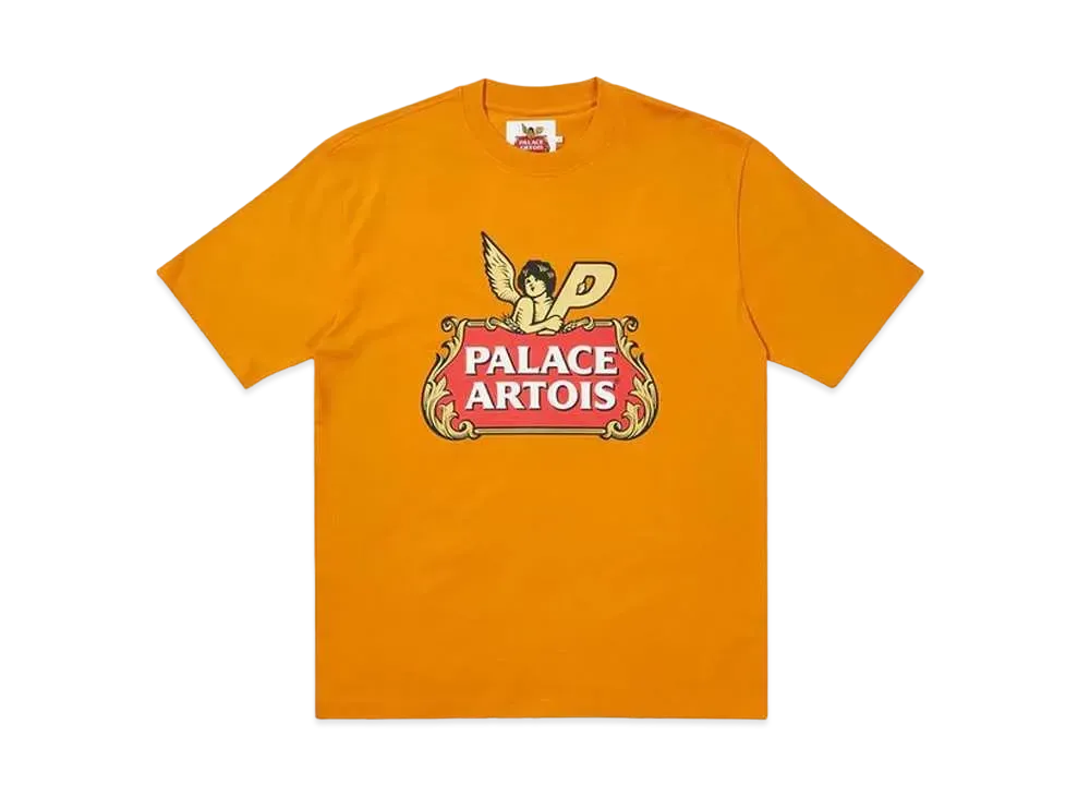 PALACE Stella Artois Cartouche T-Shirt "Gold"