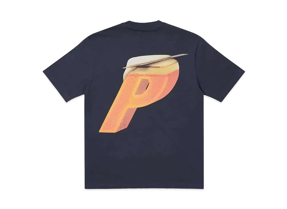 PALACE Stella Artois P-Skim T-Shirt "Navy"
