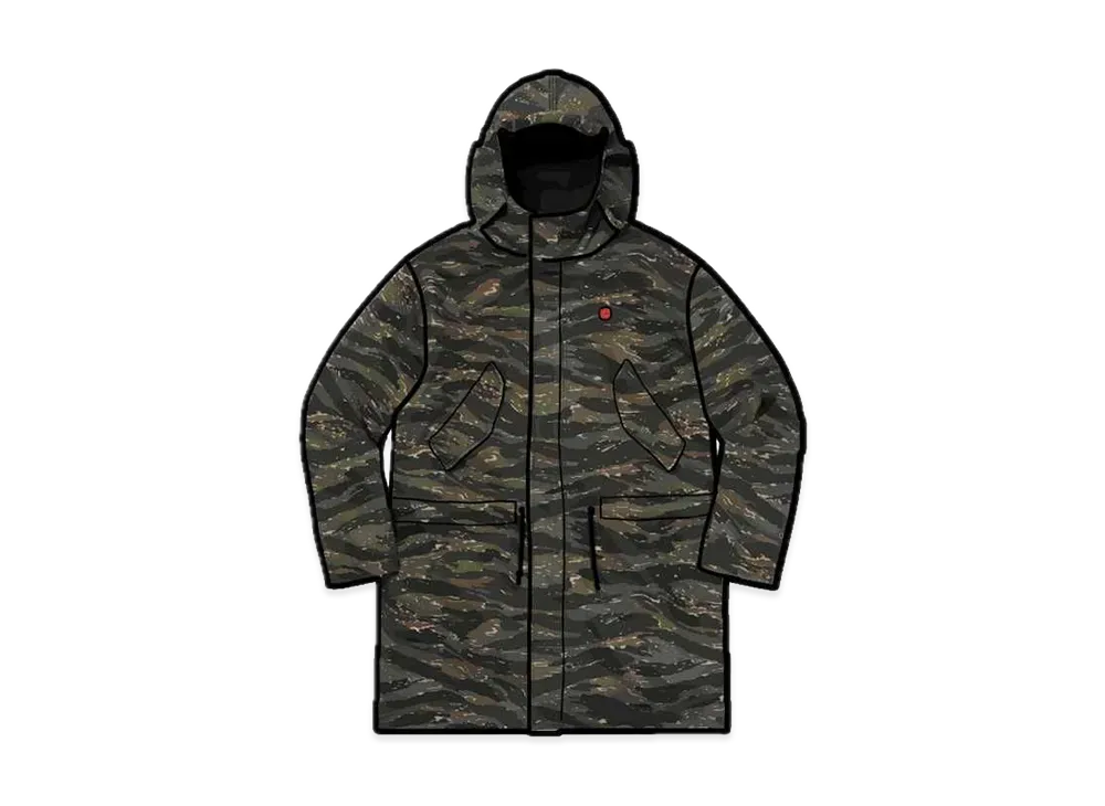 Supreme Hooded Facemask Parka "Camo"