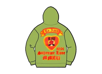 Supreme Love Hooded Sweatshirt "Green"