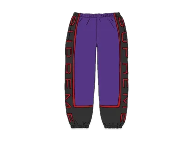 Supreme Paneled Sweatpant "Purple"