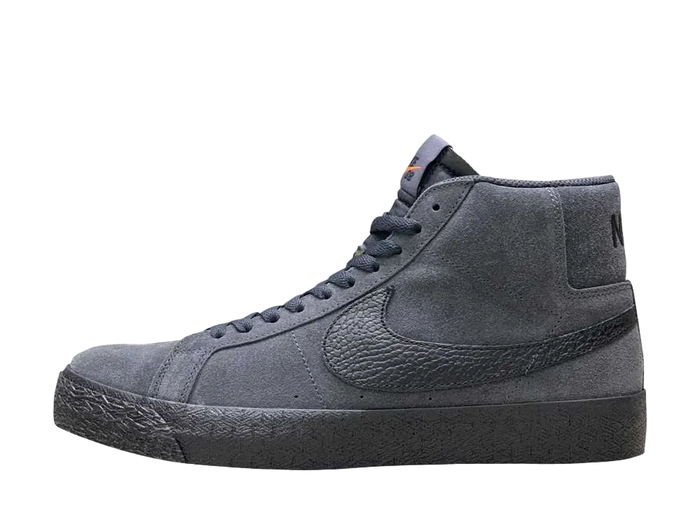 Nike SB Blazer Mid Orange Label "Dark Grey"
