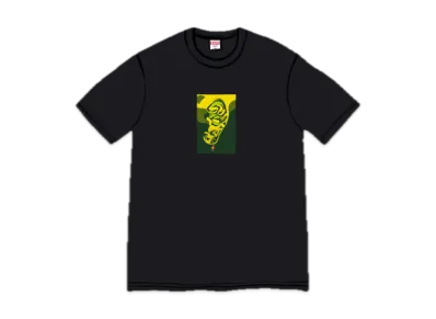 Supreme Ear Tee "Black"